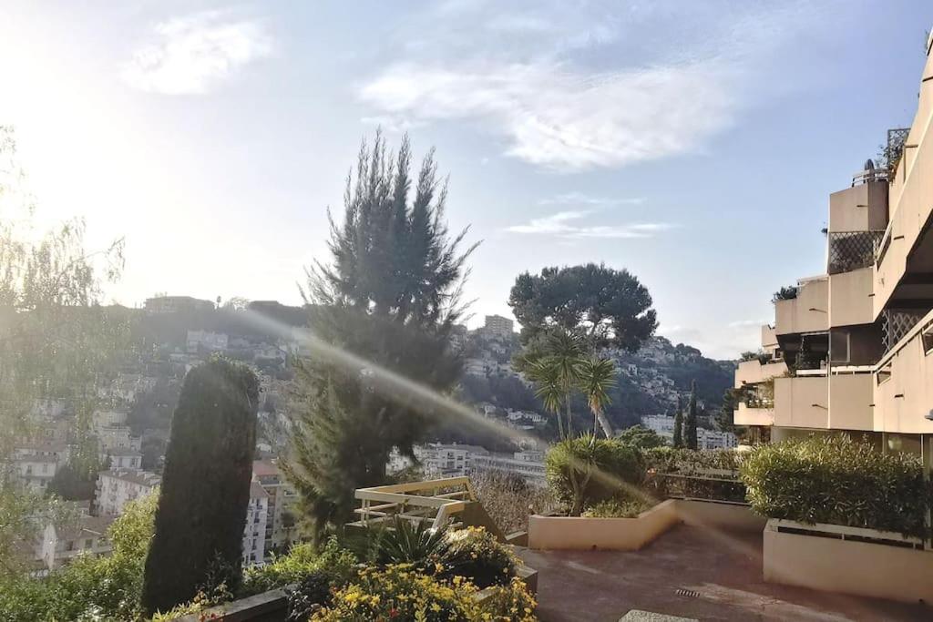 Appartement Nice Centre Vue Mer Avec Piscine Pour Famille, Couple D'Amis Pas De Groupes De Jeunes Autorises Eksteriør billede