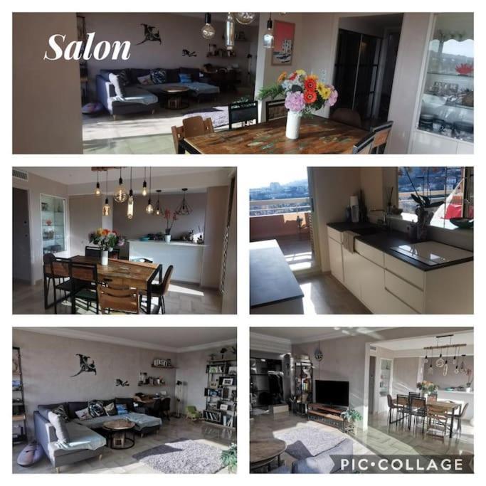 Appartement Nice Centre Vue Mer Avec Piscine Pour Famille, Couple D'Amis Pas De Groupes De Jeunes Autorises Eksteriør billede